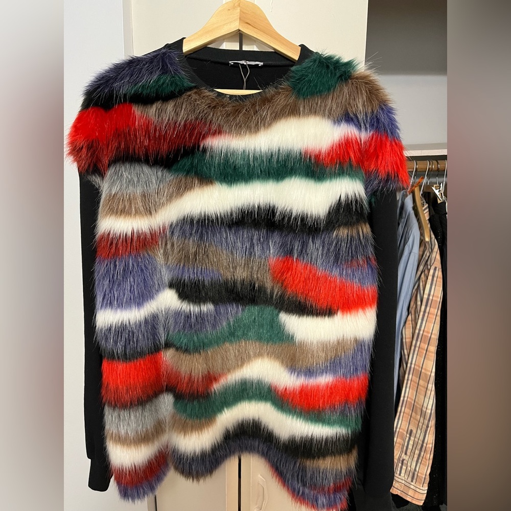 Furry sweatshirt